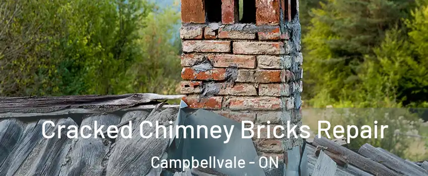  Cracked Chimney Bricks Repair Campbellvale - ON