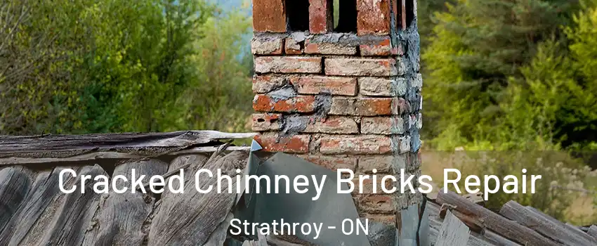  Cracked Chimney Bricks Repair Strathroy - ON