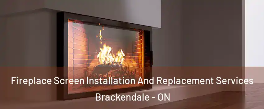  Fireplace Screen Installation And Replacement Services Brackendale - ON