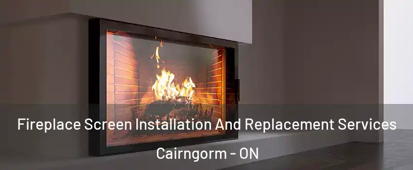  Fireplace Screen Installation And Replacement Services Cairngorm - ON