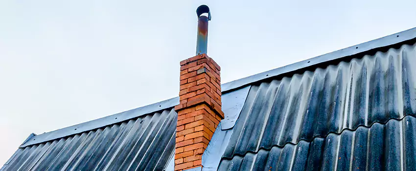 Aluminium Chimney Flashing Repair in Strathroy Caradoc, ON