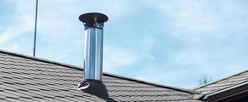 Outdoor Metal Chimney Installation in Strathroy Caradoc, Ontario