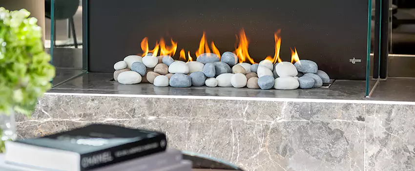 Double-Height Fireplace Design Refurbishment in Strathroy Caradoc, Ontario