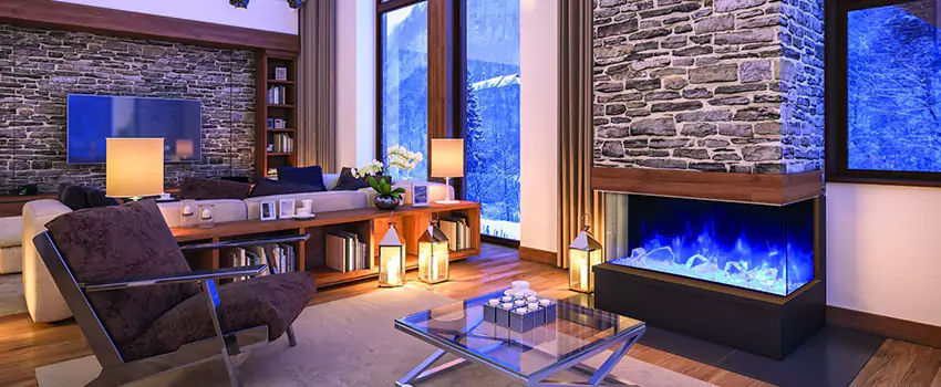 Dynamic Flame Color Fireplace Installation in Strathroy Caradoc, ON