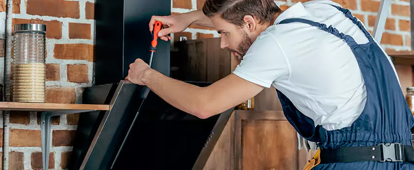 Old Rusted Metal Fireplace Repair And Replacement in Strathroy Caradoc, ON