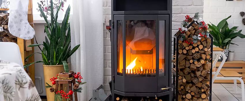 Thelin Hearth Products Direct Vent Gas Stove Fireplace Inspection in Strathroy Caradoc, ON