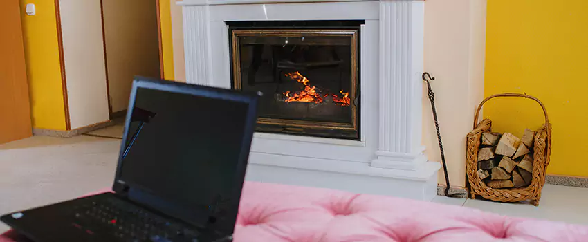 Valor Outdoor Gas Fireplace in Strathroy Caradoc, Ontario