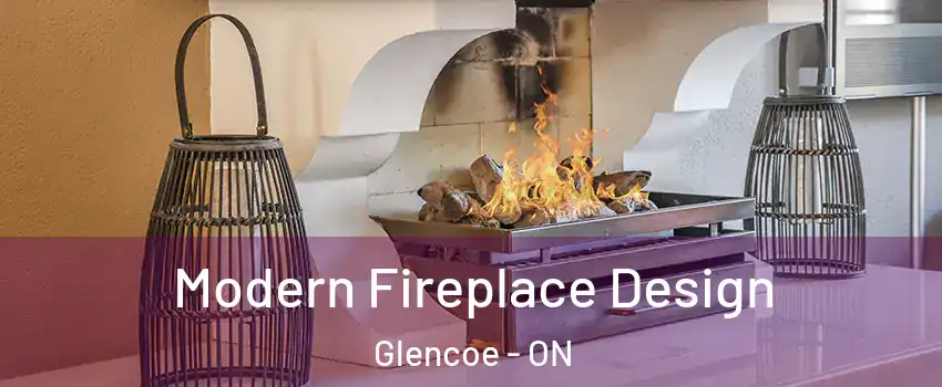  Modern Fireplace Design Glencoe - ON