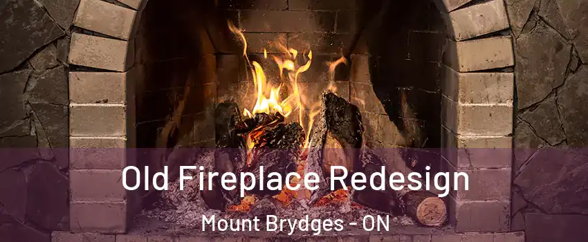  Old Fireplace Redesign Mount Brydges - ON