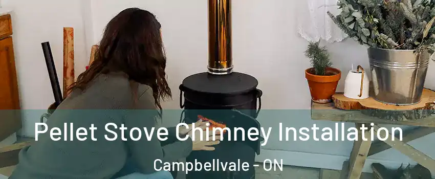  Pellet Stove Chimney Installation Campbellvale - ON